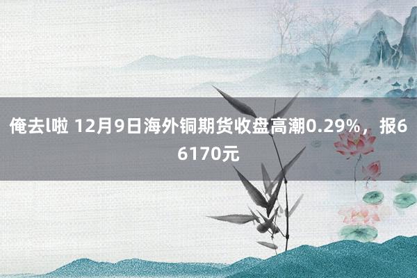 俺去l啦 12月9日海外铜期货收盘高潮0.29%，报66170元