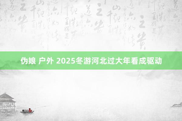 伪娘 户外 2025冬游河北过大年看成驱动
