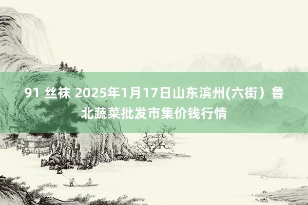 91 丝袜 2025年1月17日山东滨州(六街)鲁北蔬菜批发市集价钱行情