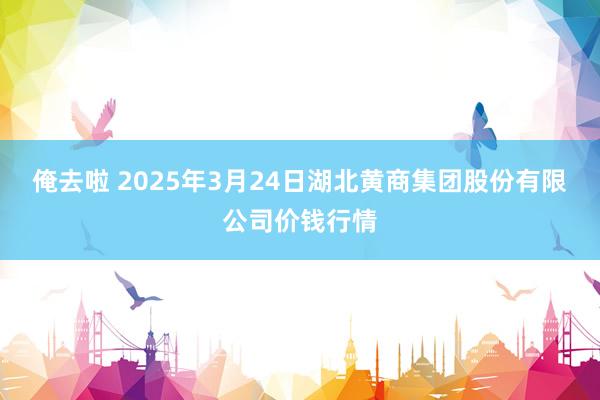 俺去啦 2025年3月24日湖北黄商集团股份有限公司价钱行情