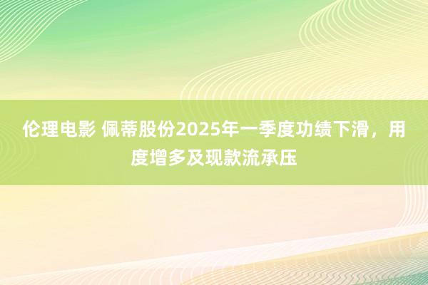 伦理电影 佩蒂股份2025年一季度功绩下滑，用度增多及现款流承压
